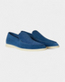 Classic Suede Loafers – Intense Blue