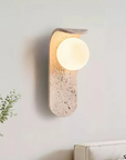 Travertine Wall Lamp
