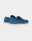 Classic Suede Loafers – Intense Blue