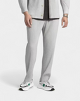 Pleated Relaxed Fit Smart Trousers - Gray