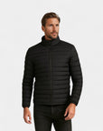 Marclain Lightweight Quilted Puffer Jacket - Black