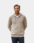 Larsen Classic Wool Knit Everyday Hoodie - Brown