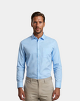 Arclaire Premium Wrinkle-Free Business Shirt - Bleu