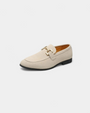 De Noble Suède Slip-On Loafers - Nude