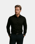 Arclaire Premium Wrinkle-Free Business Shirt - Bleu