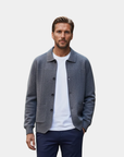 Montréal Wool Overshirt Jacket - Gray