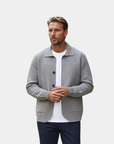 Montréal Wool Overshirt Jacket - Beige