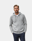 Larsen Classic Wool Knit Everyday Hoodie - Light Gray