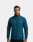 Niels Lightweight Quilted Nylon Summer Jacket - Jeans Blue