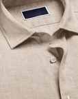 Linen Soft-Wash Classic Shirt - Oatmeal