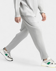 Pleated Relaxed Fit Smart Trousers - Gray