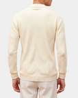 Geraffineerd gebreid vest voor elke dag - Off White
