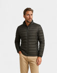Marclain Lightweight Quilted Puffer Jacket - Gray