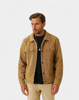 Belval Relaxed Corduroy Tailored Jacket - Brown