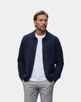 Montréal Wool Overshirt Jacket - Navy