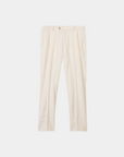 Riviera Linen & Cotton Tailored Trousers - White