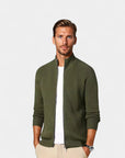 Santorini Zipper Vest Jacket - Green