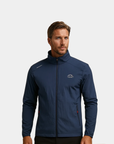 Niels Lightweight Quilted Nylon Summer Jacket - Marine Blue