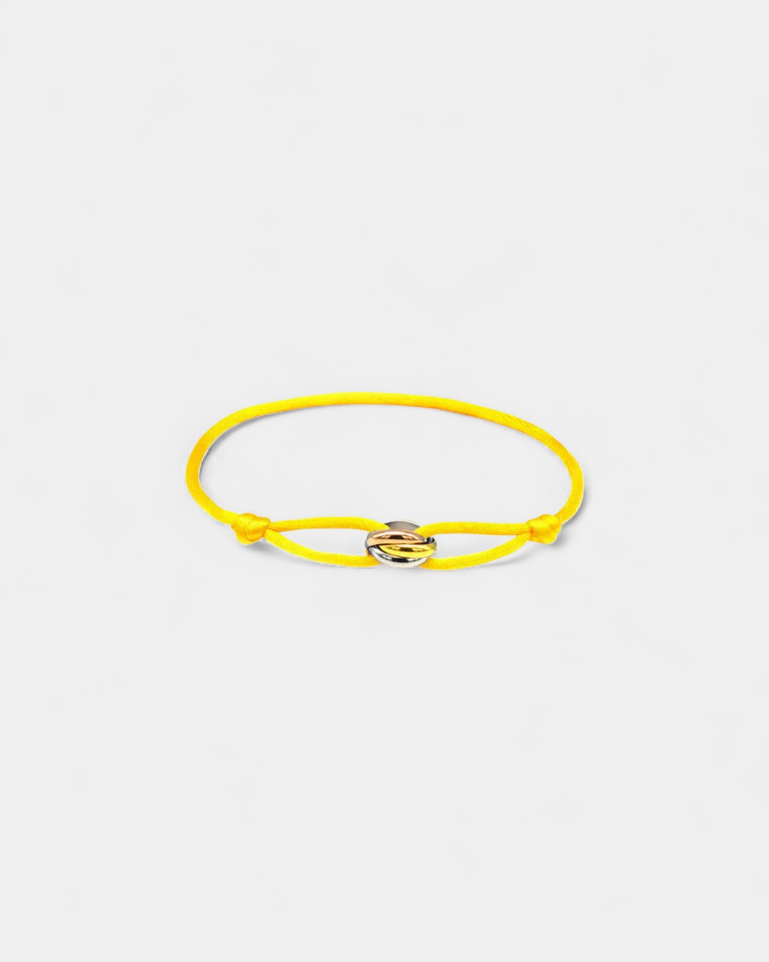 Parisian Knot Stainless Steel Bracelet - Yellow