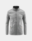 Niels Lightweight Quilted Nylon Summer Jacket - Gray