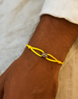 Parisian Knot Stainless Steel Bracelet - Yellow