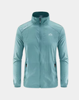 Niels Lightweight Quilted Nylon Summer Jacket - Ocean Blue