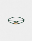 Parisian Knot Stainless Steel Bracelet - Green