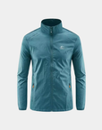 Niels Lightweight Quilted Nylon Summer Jacket - Jeans Blue