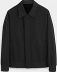Beaumont Classic Black Bomber Jacket - Black