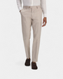 Riviera Tailored Hose aus reinem Leinen - Sand