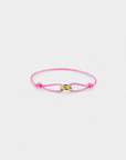 Parisian Knot Stainless Steel Bracelet - Pink