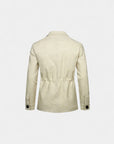 Heritage Linen-Blend Hunting Short Coat - Beige