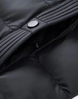 Montclair Thermal Black Hooded Quilted Jacket - Black
