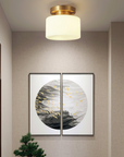 Golden Flush Mount Ceiling Lamps