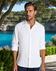 Linen Soft-Wash Classic Shirt - White