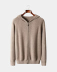Larsen Classic Wool Knit Everyday Hoodie - Brown