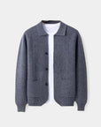 Montréal Wool Overshirt Jacket - Gray