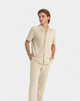 Chemise gaufrée classique