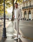 Oslo Merino Wool Lounge Set - Beige