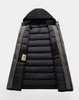 Valmont Insulated Longline Winter Parka - Gray