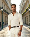 Monaco Coastal Knit Polo Shirt