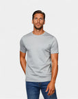 Signature Mercerised Supima T-Shirt - Szary