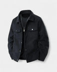 Belval Relaxed Corduroy Tailored Jacket - Black