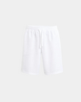 The Cotton Lounge Shorts - Blanc