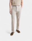 Tailored Comfort Leinen-Sommerhosen - Beige